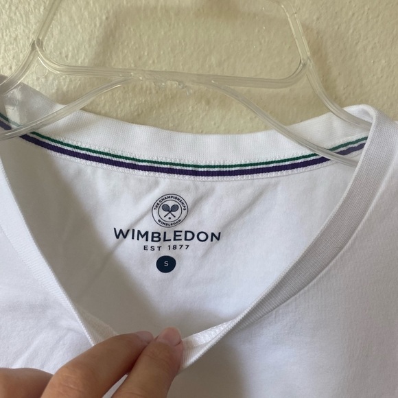 Wimbledon Women’s 2022 Official Product Tee Shirt White Size S - Picture 5 of 9